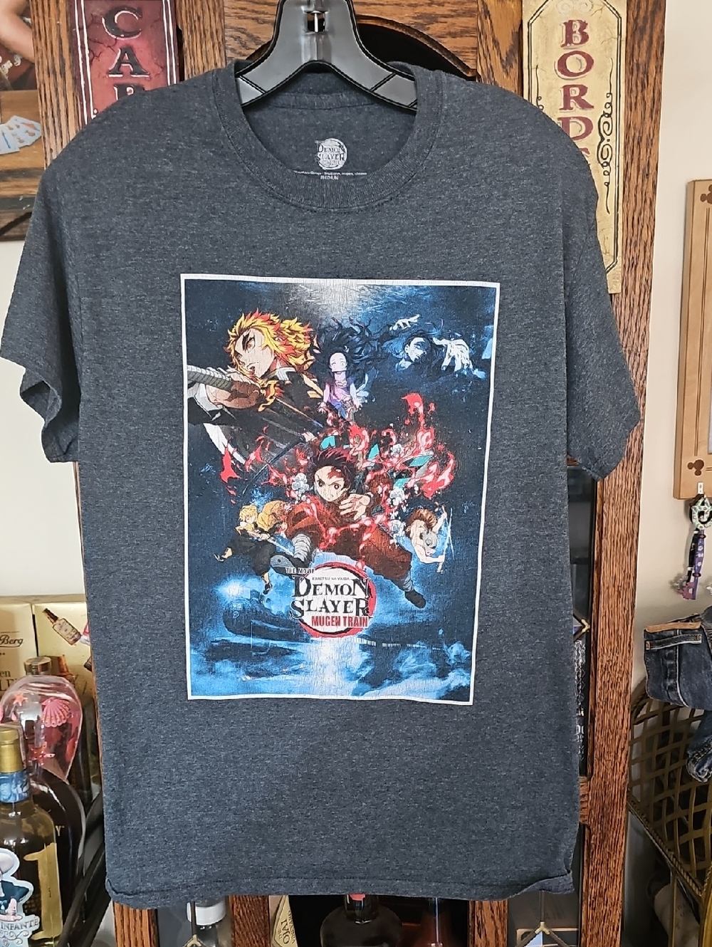 Mugen Train Demon Slayer T Shirt - Kimetsu No Yaiba Cartoon Tee